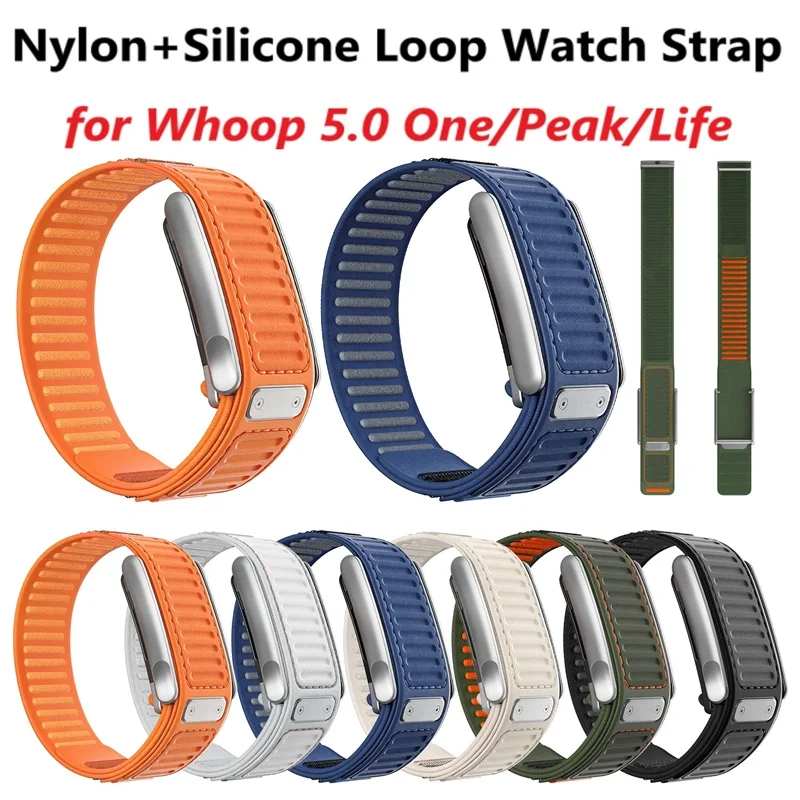 나일론 실리콘 루프 시계줄 (Whoop 5.0 MG 트 - Sport Loop Velcro 리뷰 및 가격