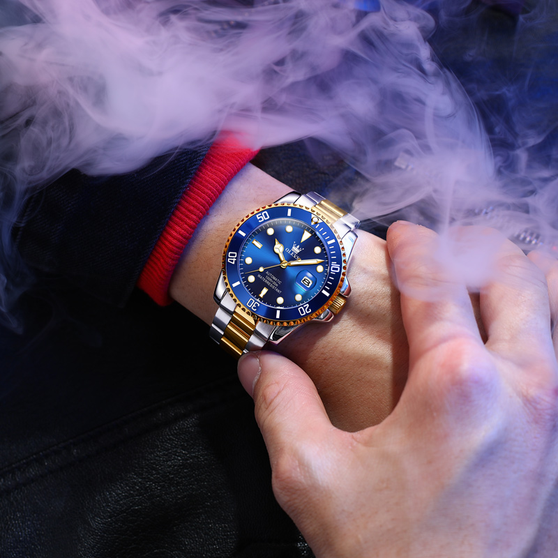 OLEVS 남성용 시계 남성용 고급 오리지널 자동 기계 - Rolex Watch Datejust 리뷰 및 가격
